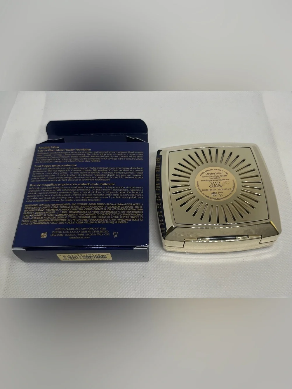 New 3W2 CASHEW ESTEE LAUDER Double Wear Stay in Place powder